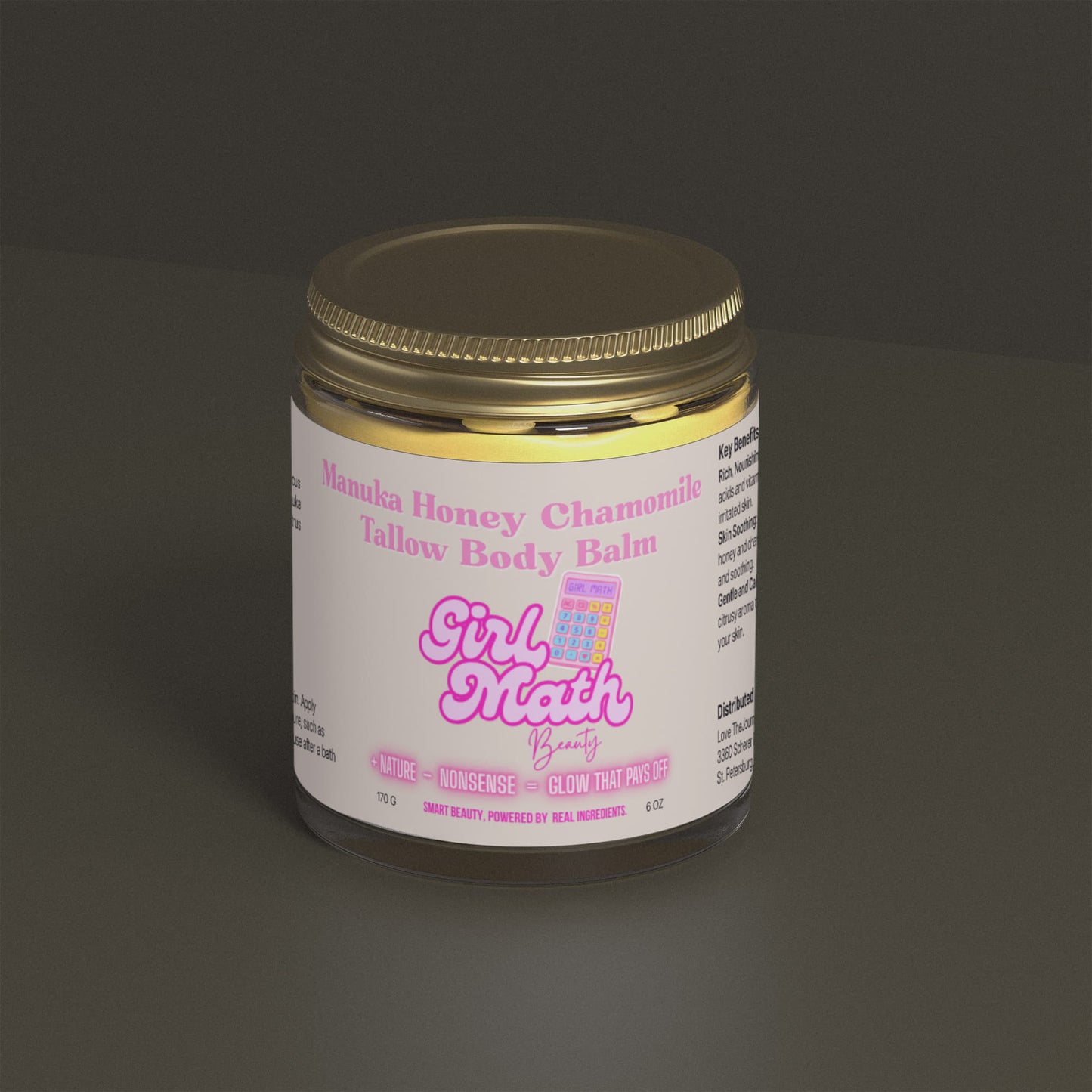 Manuka Honey Chamomile Tallow Body Balm