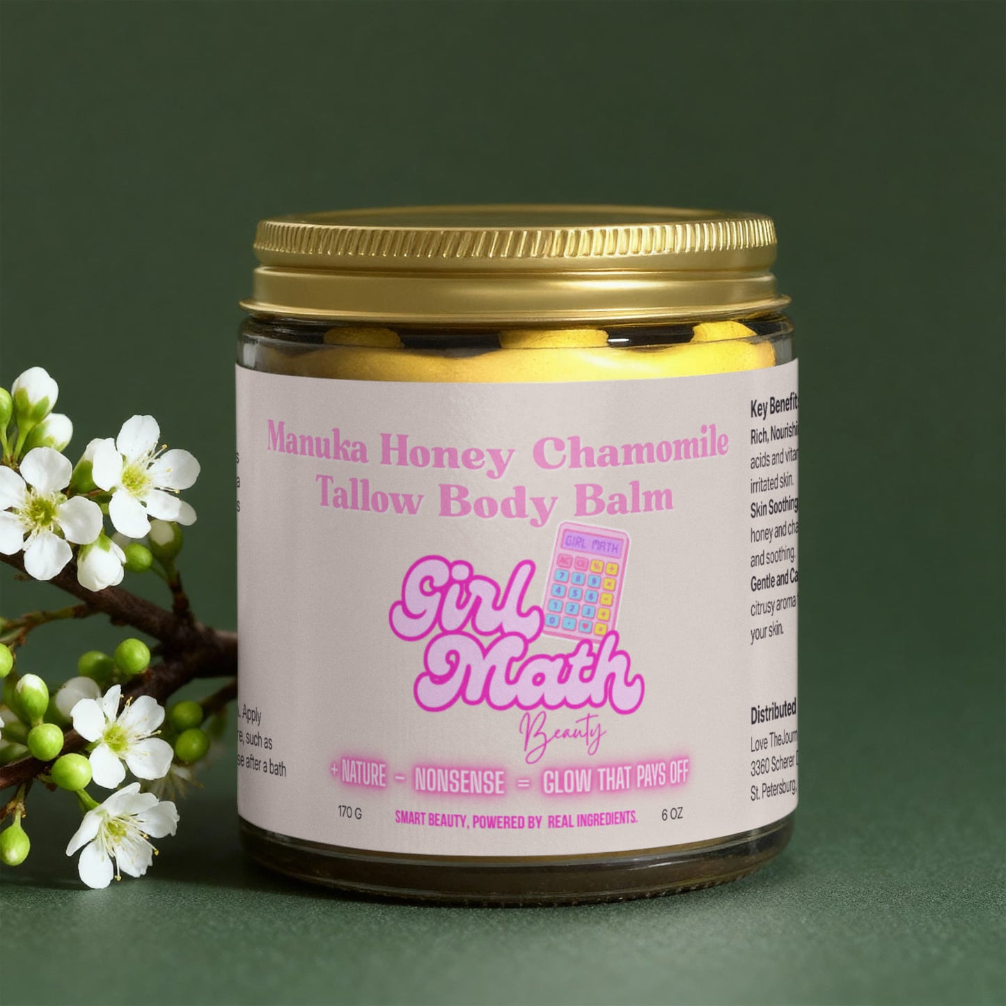 Manuka Honey Chamomile Tallow Body Balm